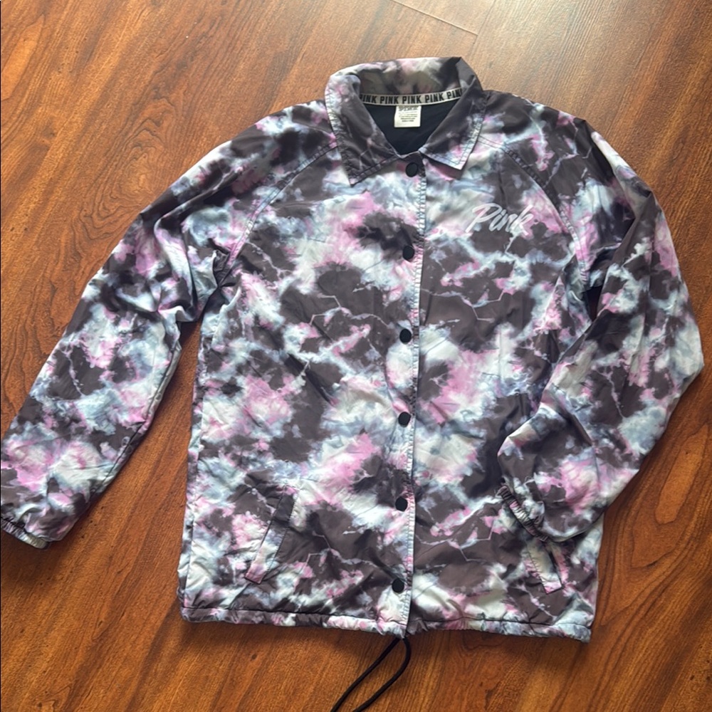 Pink Tie-Dye Jacket